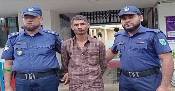 সিলেটে স্ত্রীকে কুপিয়ে হত্যা, পালানোর সময় স্বামী গ্রেফতার
