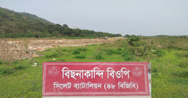 সিলেটে সীমান্তে বিজিবির ওপর হামলা ২ সদস্য আহত