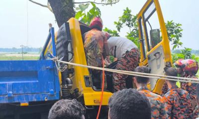 সুনামগঞ্জে ট্রাক দুর্ঘটনায় ইটভাটার ম্যানেজার নিহত