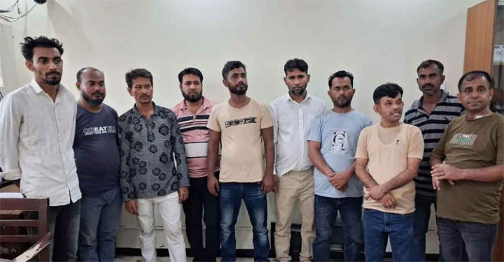 আওয়ামী লীগের মিছিল থেকে আটক ১০ নেতাকর্মীকে