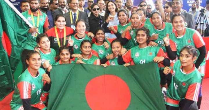 কাবাডিতে নেপালের বিপক্ষে বাংলাদেশের উড়ন্ত সূচনা, জাইমা রহমানের উচ্ছ্বাস