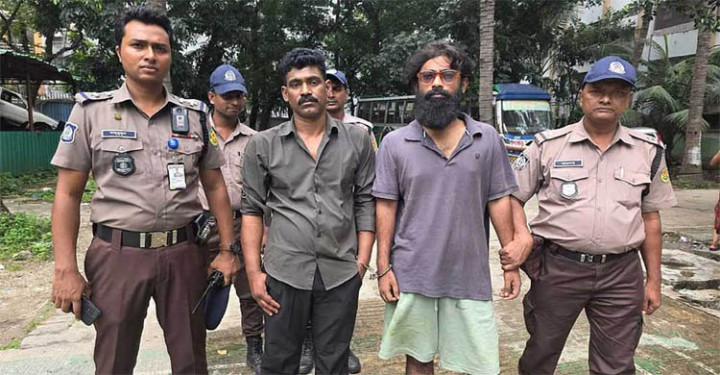 ‘শীর্ষ সন্ত্রাসী’ ও তার সহযোগী ৭ দিনের রিমান্ডে
