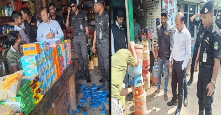 সুনামগঞ্জে র‌্যাবের যৌথ অভিযানে ২ প্রতিষ্ঠানকে জরিমানা