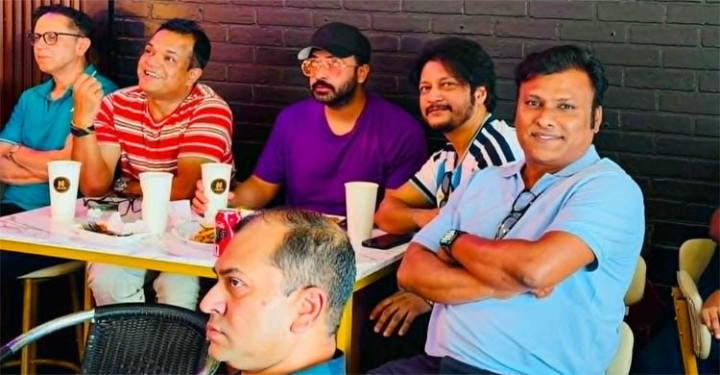 জুলাই হত্যা মামলার আসামির সঙ্গে শাকিবের আড্ডা