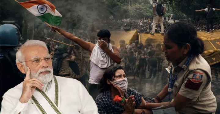 জুলাই নেমেছে ভারতজুড়ে, মোদির কী বিদায় ঘন্টা বেজে গেছে?