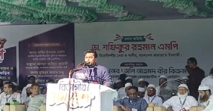 ভারতে আন্দোলনরত ছাত্র-জনতাকে অভিনন্দন জানিয়েছেন নাহিদ ইসলাম