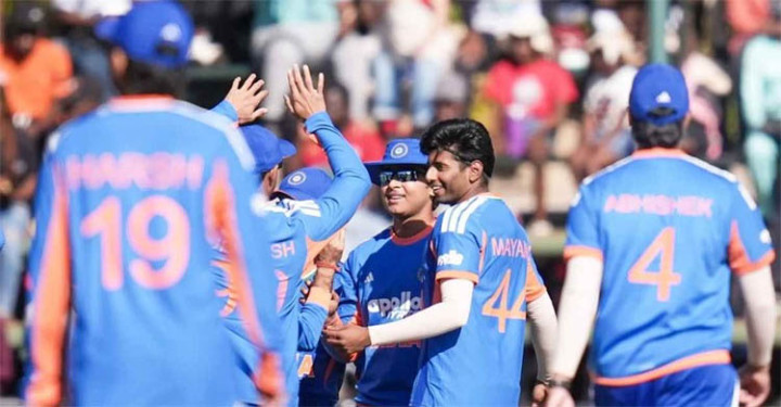 জিম্বাবুয়েকে হোয়াইটওয়াশ করল ভারত