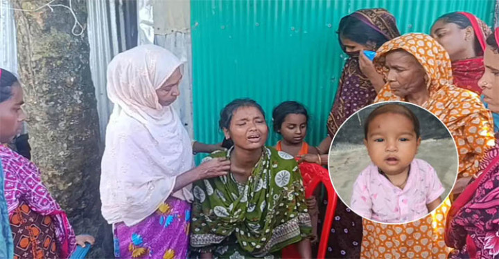 সুনামগঞ্জে নিখোঁজ ১১ মাসের শিশু, সেফটিক ট্যাংকে মিলল মরদেহ