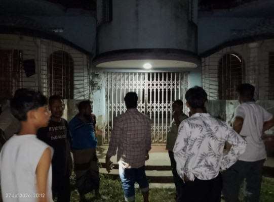 হবিগঞ্জে ব্যবসায়ীর ঝুলন্ত  মরদেহ উদ্ধার 