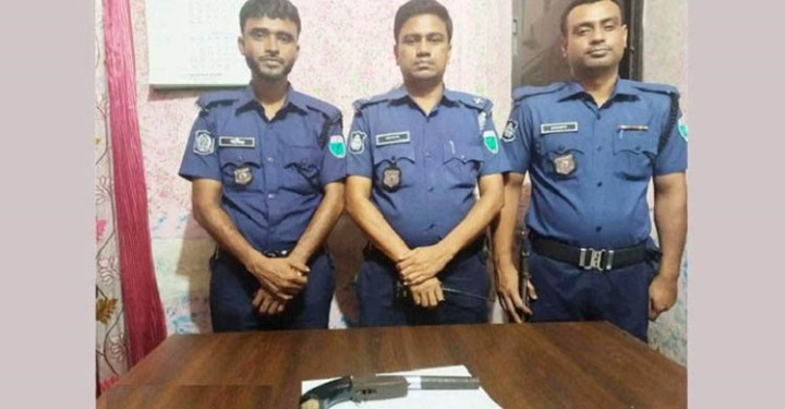 মৌলভীবাজারে অভিযানে একনলা পাইপগান উদ্ধার