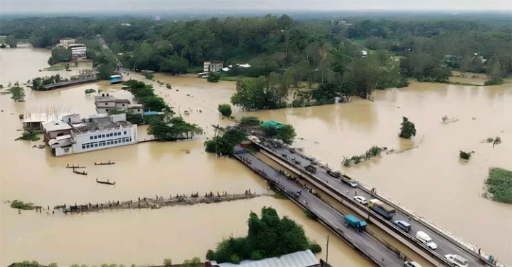 নতুন করে বন্যার ঝুঁকিতে ৫ জেলা 