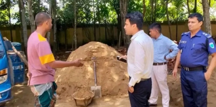 মৌলভীবাজারে অবৈধ বালু উত্তোলনে ইউপি সদস্যকে জরিমানা, ১জনকে কারাদণ্ড