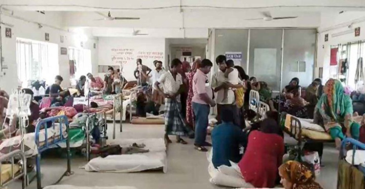 সুনামগঞ্জে হাসপাতালে বাড়ছে শিশু রোগীর চাপ