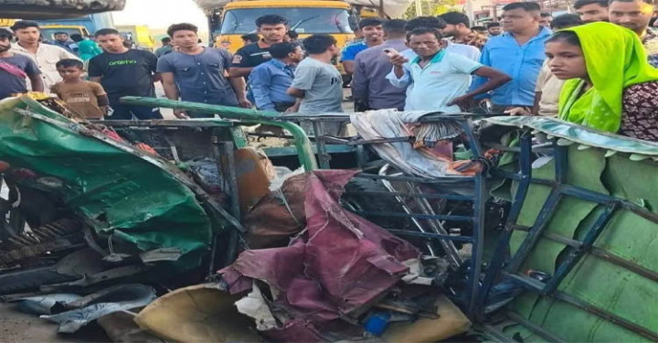 হবিগঞ্জে পিকআপের ধাক্কায় টমটম চালক নিহত