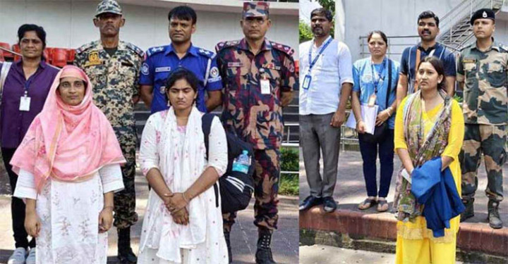 ভারতে কারাভোগ শেষে দেশে ফিরলেন ৩ নারী