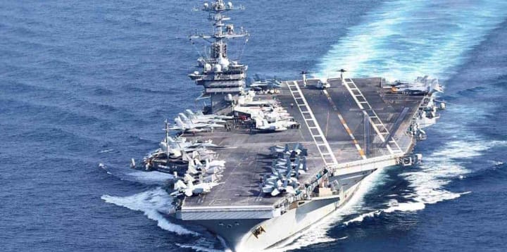 মধ্যপ্রাচ্যে ভয়ংকর রণতরি পাঠাচ্ছে যুক্তরাষ্ট্র