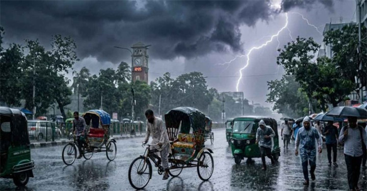 সিলেটসহ ৪ অঞ্চলে ভারী বর্ষণে পূর্বাভাস