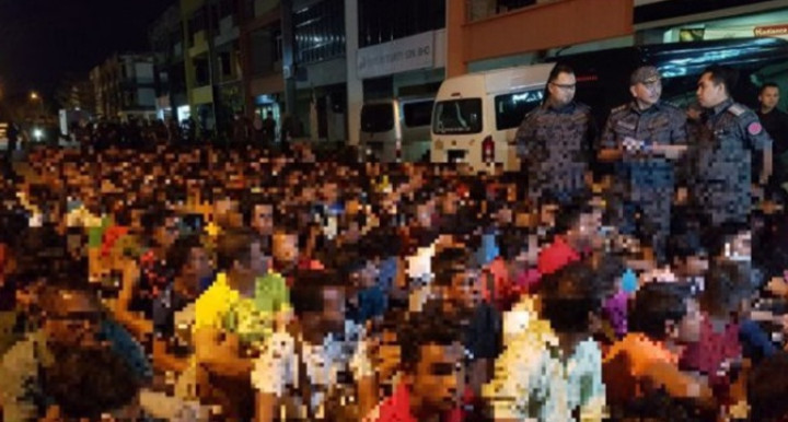মালয়েশিয়ায় ৮৭ বাংলাদেশি অভিবাসী আটক