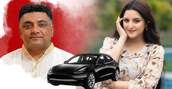 পরীমণির গাড়ি বিতর্কে আলোচিত ‘মাসরুর’ পুতুলের সাবেক স্বামী