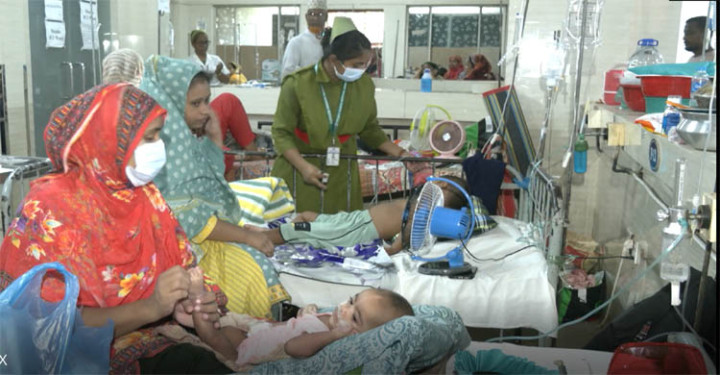 হামের উপসর্গ নিয়ে আরও ৫ শিশুর মৃত্যু