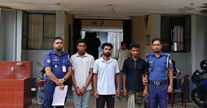 সুনামগঞ্জে অভিযানে আটক ৩ যুবক