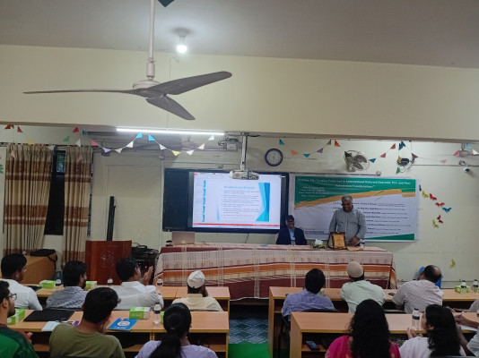 শাবিপ্রবিতে আন্তর্জাতিক জার্নালে গবেষণা প্রকাশ বিষয়ক সেমিনার অনুষ্ঠিত