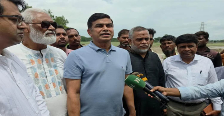 মৌলভীবাজার ও হবিগঞ্জে নদীর বাঁধ পরিদর্শন করলেন পানিসম্পদ প্রতিমন্ত্রী