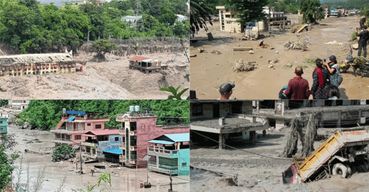 নেপাল-তিব্বত সীমান্তে আকস্মিক বন্যা ১০০ জনের বেশি নিহত, নিখোঁজ পাঁচ শতাধিক বিদেশি পর্যটক