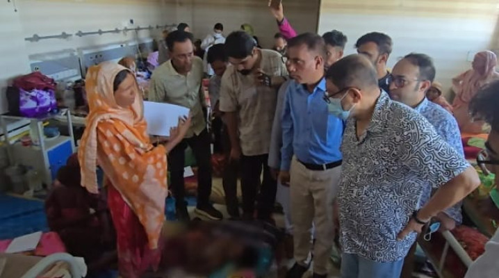 হবিগঞ্জ সদর হাসপাতালে স্বাস্থ্যমন্ত্রী, ১ চিকিৎসককে স্থায়ী বরখাস্তের নির্দেশ