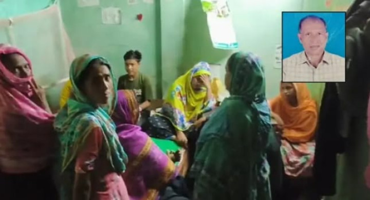 বাবাকে ছুরিকাঘাত ও কুপিয়ে হত্যা করলো ছেলে 