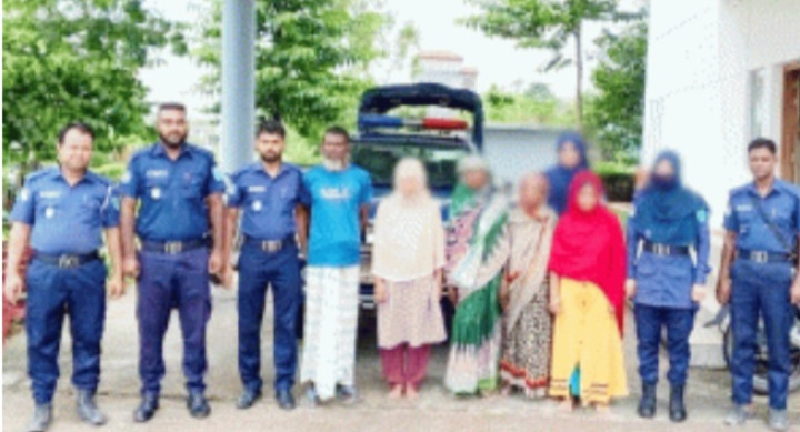 সুনামগঞ্জে পুলিশের ওপর হামলায় ৫ আসামি গ্রেফতার