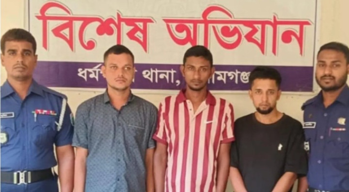সুনামগঞ্জে যুবলীগ নেতাসহ আটক ৩