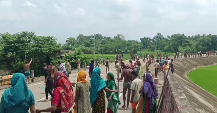 সুনামগঞ্জে রক্তক্ষয়ী সংঘর্ষ, আহত ২২