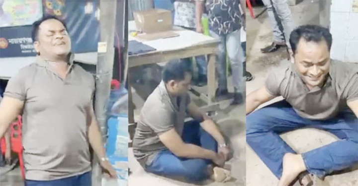 স্ত্রী মেরেছেন তাই মদ পান, নৌ পুলিশের এসআই প্রত্যাহার