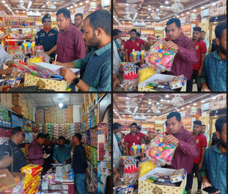 হবিগঞ্জে র‌্যাবের যৌথ অভিযানে ৫ প্রতিষ্ঠানকে জরিমানা