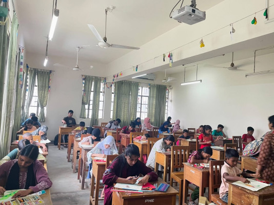 শাবিপ্রবিতে শান্তর ক্যানভাস শীর্ষক চিত্রাঙ্কন প্রতিযোগিতা অনুষ্ঠিত