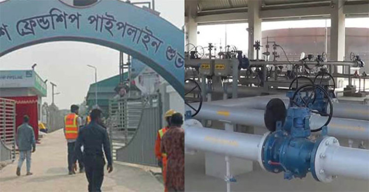 ভারত থেকে পাইপলাইনে এলো প্রায় ৪ হাজার টন ডিজেল