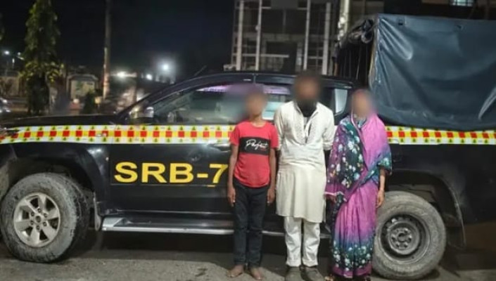 অপহরণের ৬ ঘণ্টার মধ্যে  শিশু উদ্ধার, গ্রেফতার তিন