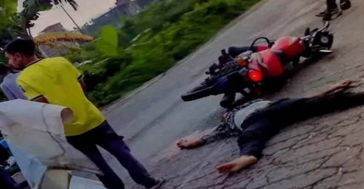হবিগঞ্জে ট্রাক-মোটরসাইকেল মুখোমুখি সংঘর্ষে নিহত ১