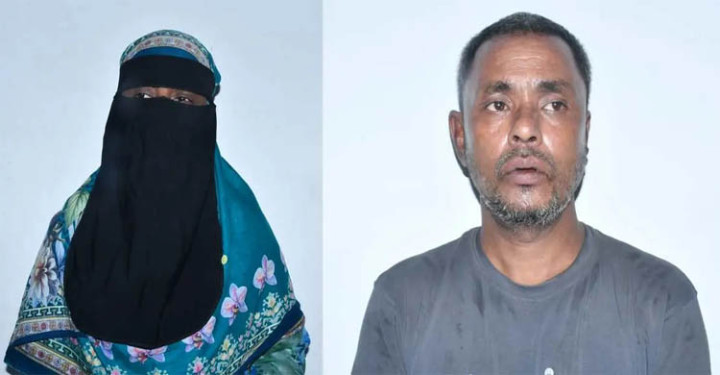 সিলেটে বিপুল পরিমাণ বিদেশি মদসহ স্বামী-স্ত্রী আটক