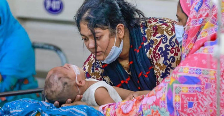 হামের উপসর্গ নিয়ে আরও ৬ শিশুর মৃত্যু