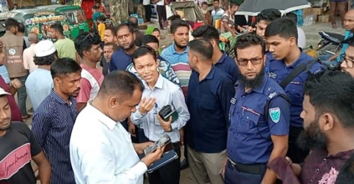 হবিগঞ্জে অবৈধ শতাধিক  স্থাপনা উচ্ছেদ