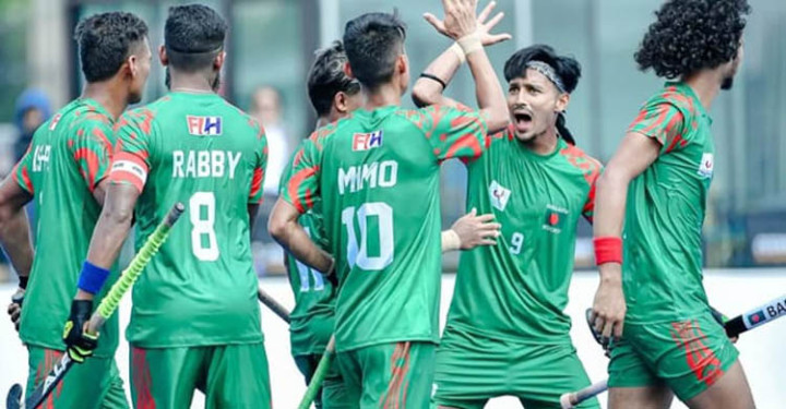 শ্রীলঙ্কাকে ৫-১ গোলে উড়িয়ে বাংলাদেশের প্রথম জয়