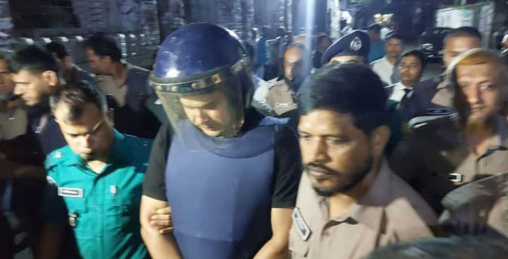 রাষ্ট্রদ্রোহ মামলায় ৫ দিনের রিমান্ডে ক্যান্টনমেন্ট থানার সাবেক ওসি
