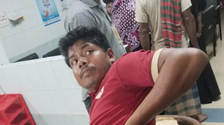 সিলেট ওসমানী বিমানবন্দরে আনসার সদস্যের গুলিতে আহত ১