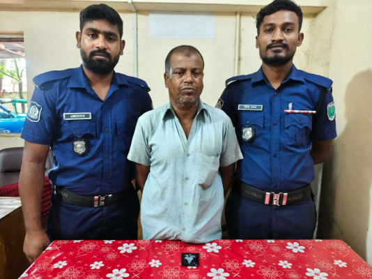 গোয়াইনঘাটে  বিপুল পরিমাণ  ইয়াবাসহ আটক ১