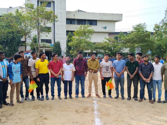 শাবিপ্রবিতে খালেদা জিয়া স্মৃতি ফুটবল টুর্নামেন্ট-এর ফাইনাল ম্যাচ উদ্বোধন