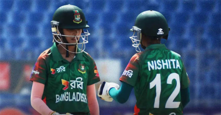 পাকিস্তানকে হারিয়ে ফাইনালে এক পা বাংলাদেশের 