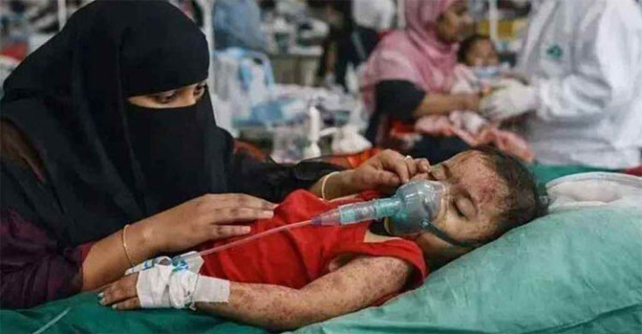 হামের উপসর্গ নিয়ে আরও ৮ শিশুর মৃত্যু