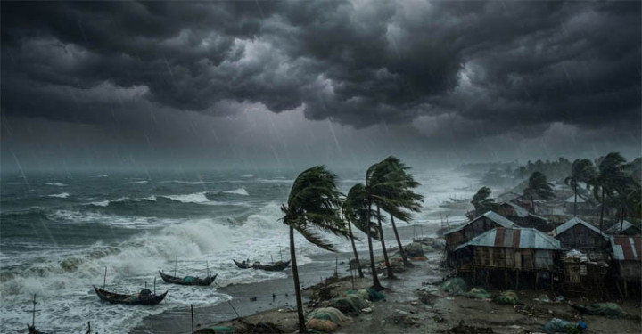 সাগরে লঘুচাপের আভাস, সিলেটসহ ৪ বিভাগে বজ্রসহ বৃষ্টি পূর্বাভাস